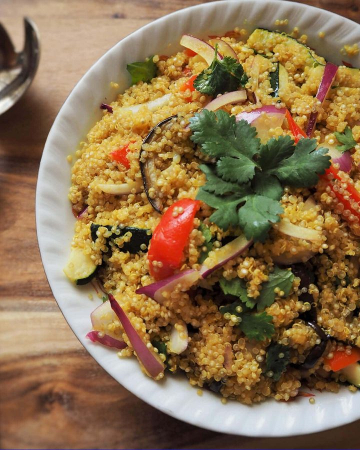 Vegan Black Bean and Quinoa Salad